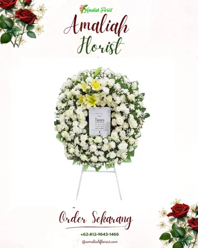 Krans Bunga Duka Cita di Menara 165 – Auditorium